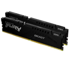 KINGSTON FURY BEAST KIT MEMORIA RAM 2x16GB 32GB TOTALI 5.200 MHZ TECNOLOGIA DDR5 TIPOLOGIA DIMM CL36 DIMM BLACK